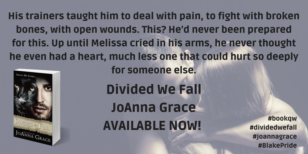 JoAnnaGrace4ya's tweet photo. He'd never been PREPAREd for this. Up until Melissa cried in his arms, he never thought he even had a heart... #bookqw #DividedWeFall https://t.co/cCXAG7DbvP
