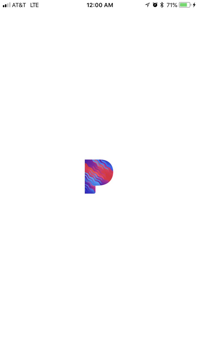 HotelSuperman's tweet photo. @pandoramusic why is my logo pulsating when I open the app. https://t.co/DPijjQ13rM