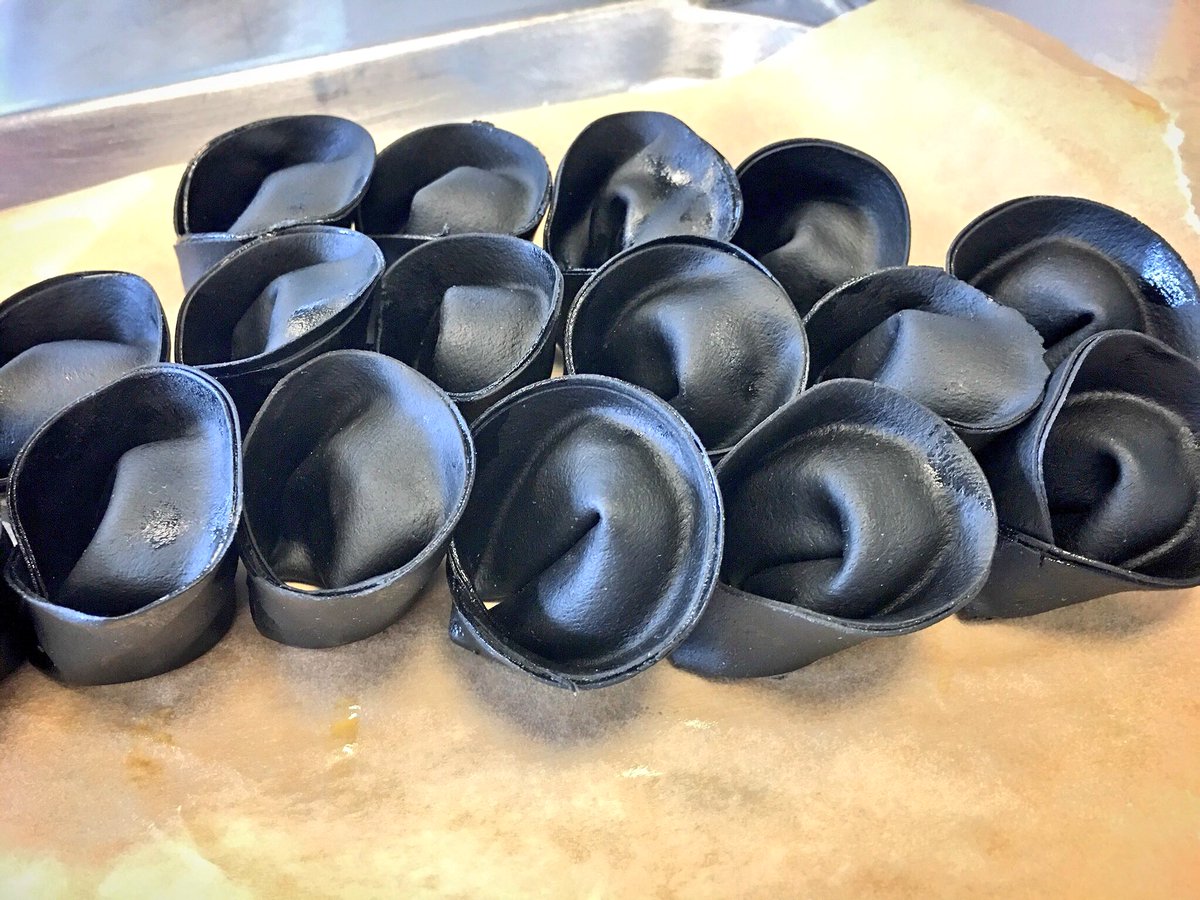 Asparagus and pea charcoal tortellini from lunch yesterday #food #lunch #pasta <a href="/Stevencooper86/">Steven cooper</a> <a href="/carmen_cata/">Carmen Constantin</a> <a href="/Claudia63850883/">Claudia Maia</a>