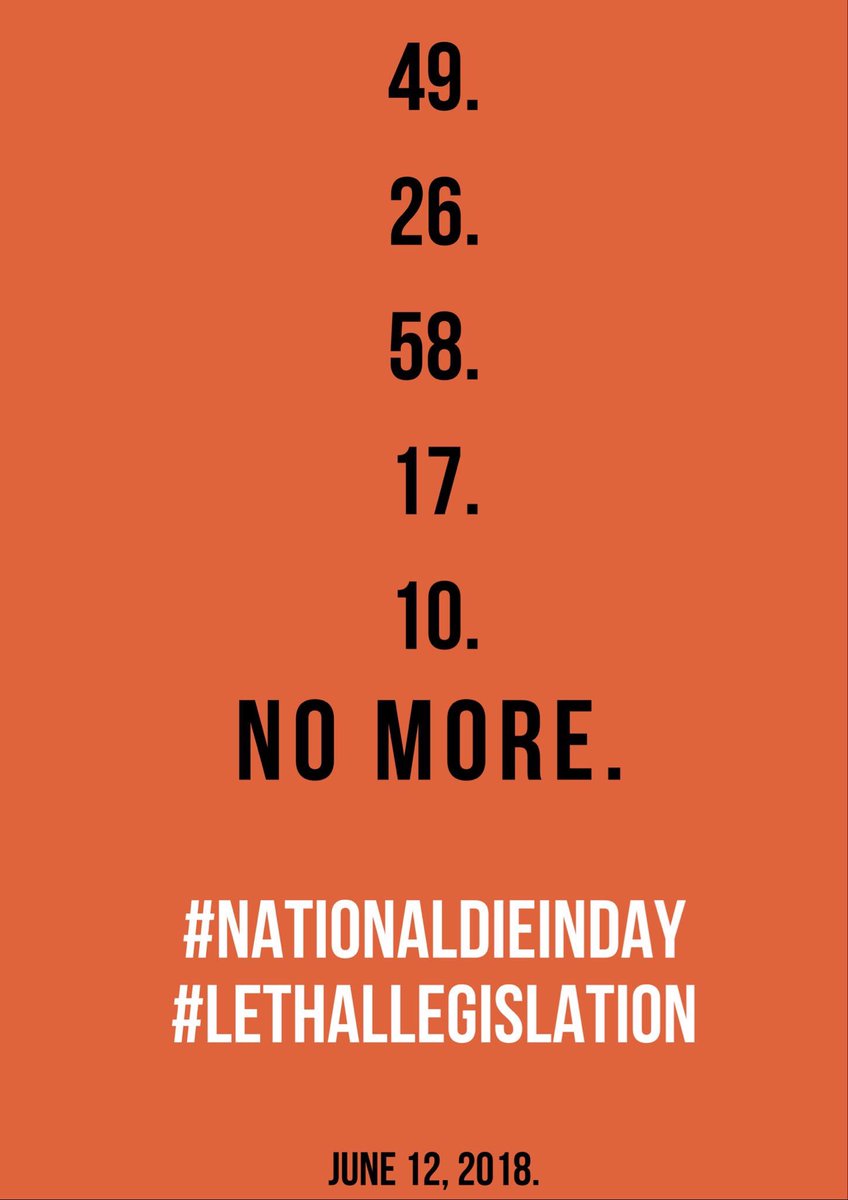 NationalDieInLA's tweet photo. We fight for those who no longer can. Join us on June 12th in LA to protest the senseless gun violence that has ravaged our nation. More details coming soon. https://t.co/p6ROotJ27o