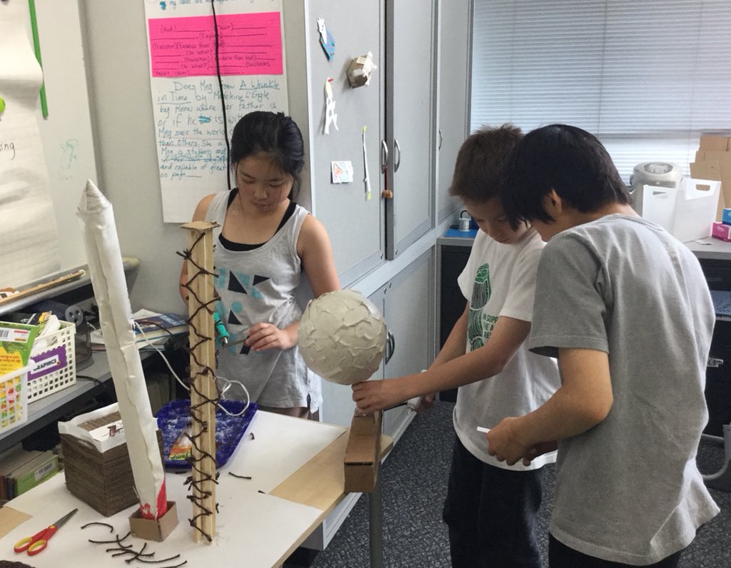 5MASIJ's tweet image. Scale math projects taking form!