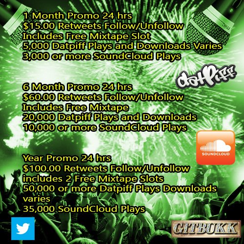 shellz360's tweet photo. #TotalPackage!!! https://t.co/yDa671RCJX #GetMore #Datpiff #SoundCloud #24HRpromo #GitbukkPromo  #Retweets #FriendGain #CashApp #paypal #promo #promotion https://t.co/jlLIkkrOjp