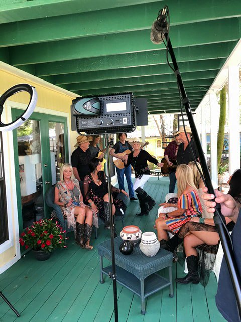 Filming down in FL today for a new TV show! Keep a look out! #HonkyTonkRanch @bellamybrothers