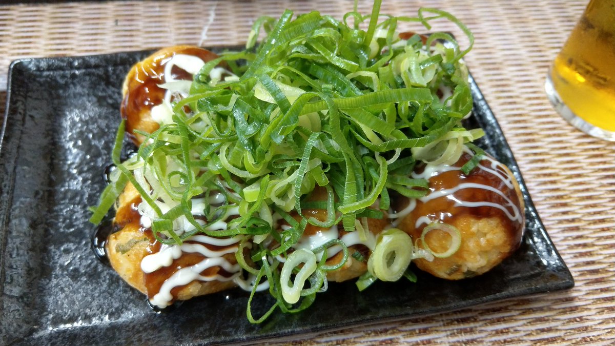 ぼっち麺 蛸屋本店 せんべろ３件目 たこ焼きｳﾒｰ