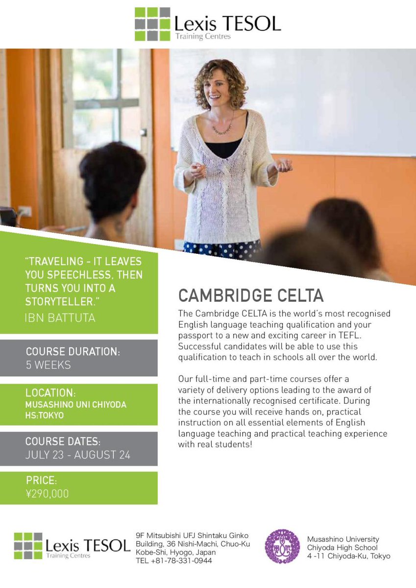 Lexis TESOL tweet media