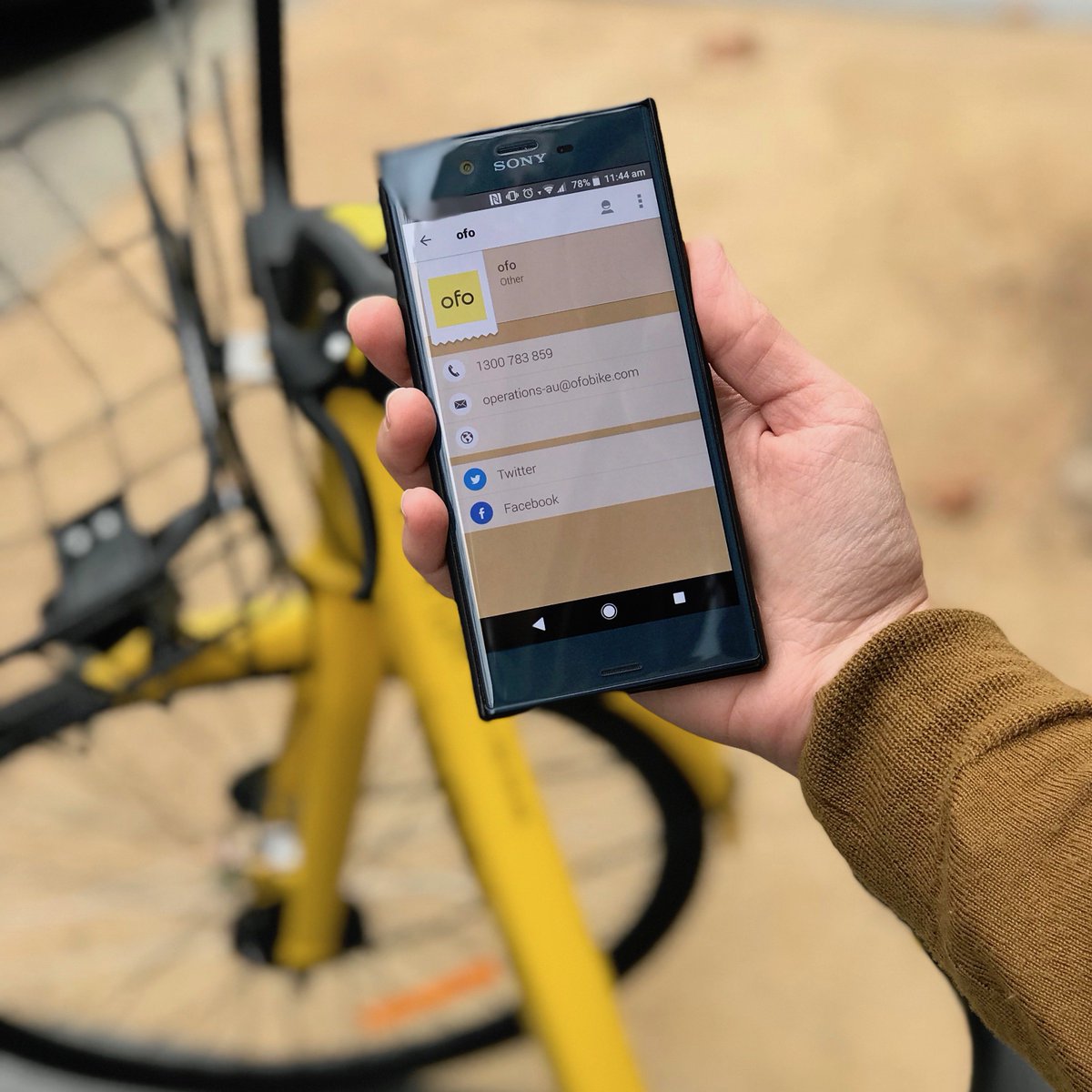 ofo Australia tweet media