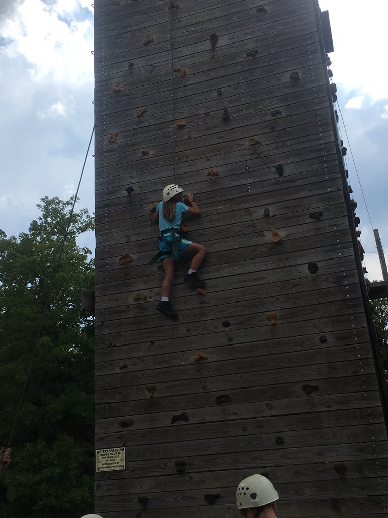 AmyLouWessels's tweet photo. #waexcels. The rock wall! https://t.co/nnSOVNBr7J
