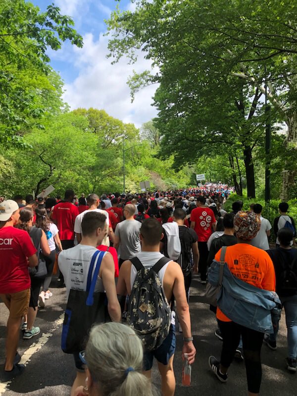 KnowNOWSTD's tweet photo. Thanks to the wonderful KnowNow team for all your support and to everyone participating in the NYC AIDS Walk on Sunday!! #AIDS #aids2018 @aidswalkny ❤️🏳️‍🌈✊🏽 https://t.co/OQJVqIKvUn