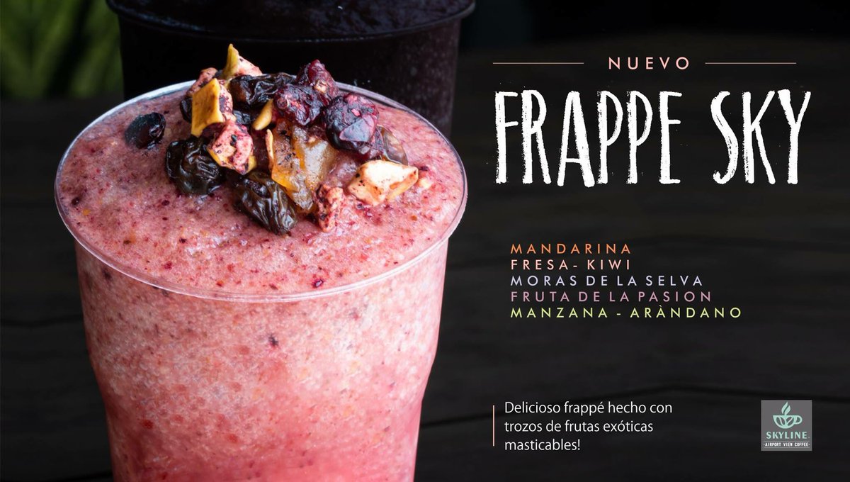 Prueba nuestro nuevo Frappe !! Estamos seguros te encantará!!
<a href="/AICM_mx/">Aeropuerto Internacional Benito Juárez CDMX</a> <a href="/coffee_skyline/">SkylineCoffee</a> <a href="/DHLMex/">DHL México</a> <a href="/ChevroletMexico/">Chevrolet 🇲🇽</a>