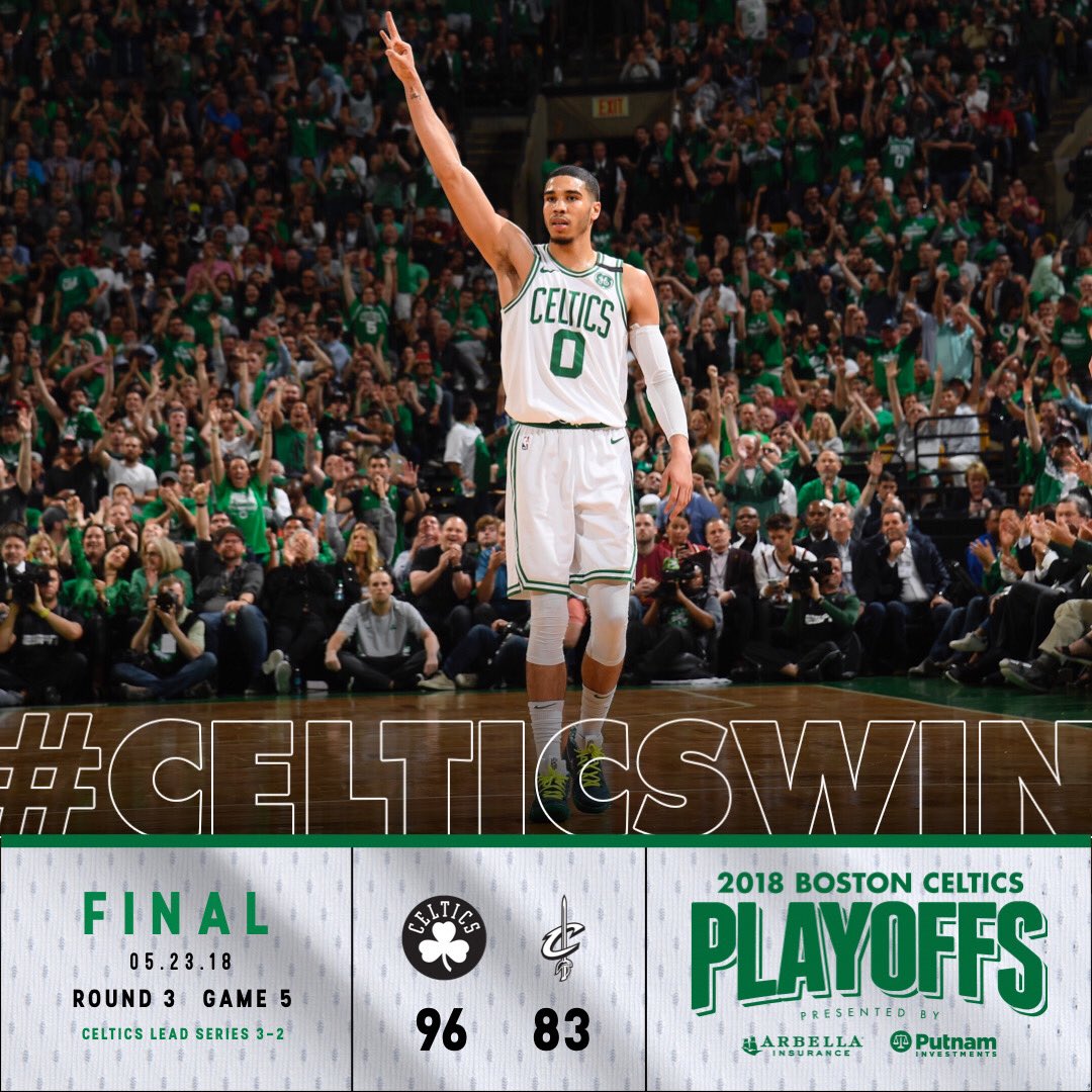 celtics's tweet image. THAT’S 👌

#CUsRise