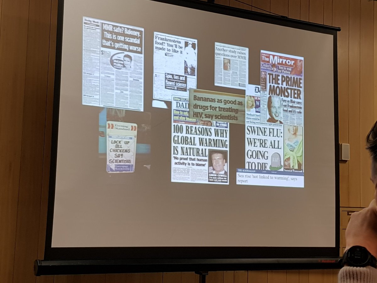 GenevieveSyn's tweet photo. Reality check: Media tends to entertain, not educate. Social media for Science workshop with @lyndalscience from @AusSMC https://t.co/5sePve1XAE