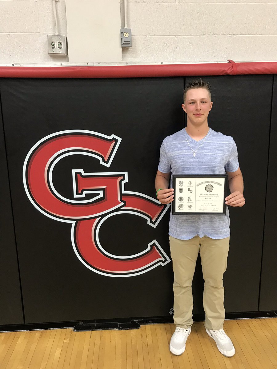 MasonRoehr717's tweet photo. Fresh new Haircut and Second team Southwestern Conference Catcher #GCstrong #MoGators #618baseball https://t.co/xJkoKEAXKh