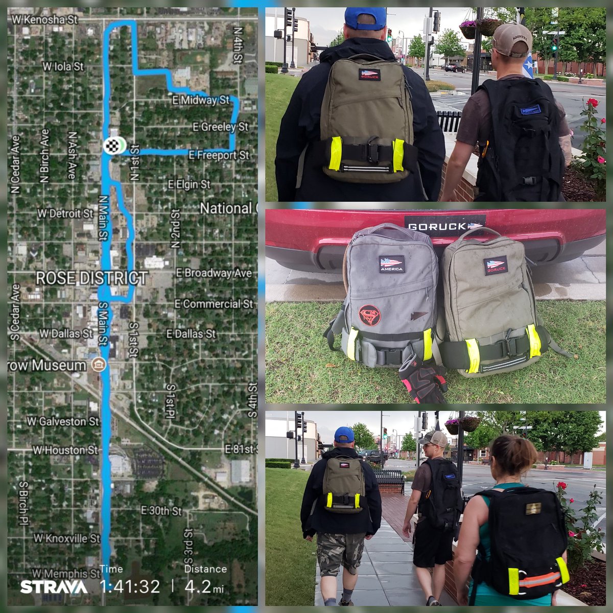 GCRuckers's tweet photo. Fun time in Broken Arrow for the #RuckClub #ruckclubcallout #groupruck @GORUCK
🇺🇸
#GreenCountryRuckers is training for #GORUCK D- Day Memorial HTL in Tulsa next week!!
🇺🇸
#RuckClub #FunWithFriends #FreedomFitnessFamily #GCRTulsa #GRFIREBASE #Tulsa #Owasso #BrokenArrow #Bixby https://t.co/QmiDMPyC7I