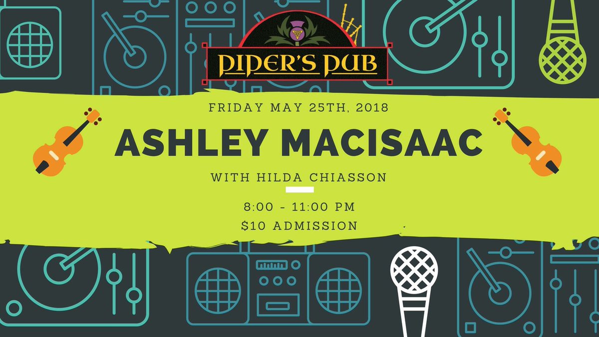 kw1012's tweet image. Ashley MacIsaac with Hilda Chiasson will be at Pipers Pub in Antigonish Friday night. #ashleymacisaac #antigonish #novascotia #piperspub #fiddle #piano #stepdance #music #celtic