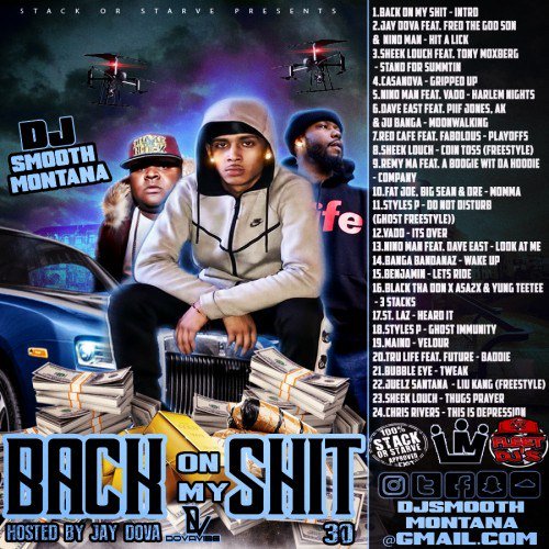 StackorStarvDJS's tweet photo. 🆕MIXTAPE🔊
Check out @djsmoothmontana new mixtape "Back On My Shit 30 (Hosted By @Jay_Dova)" now! 🔌 https://t.co/n2NR83jekn https://t.co/R6VNGICTfl