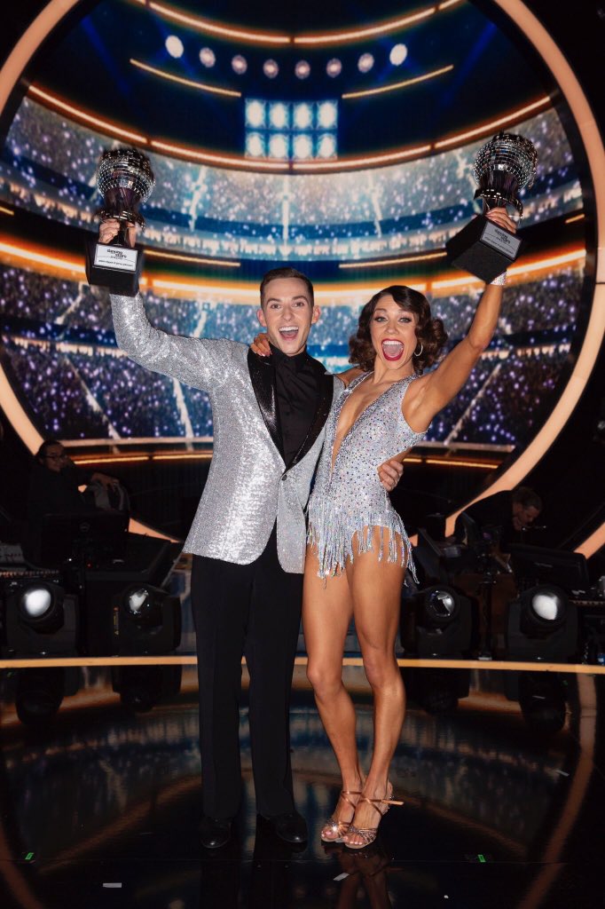 DWTSInteract's tweet photo. Week four of #DWTSAthletes was the finale, jam-packed with dances, including the #Freestyles! Plus, #TeamJustFriends won it all! What scores did YOU give the couples? Plus, special guest blogger @bethpranke gives her input! #DWTS #DWTS26 #Blog
READ HERE: https://t.co/ZZkumNLbRG https://t.co/9qQMYLWZzp