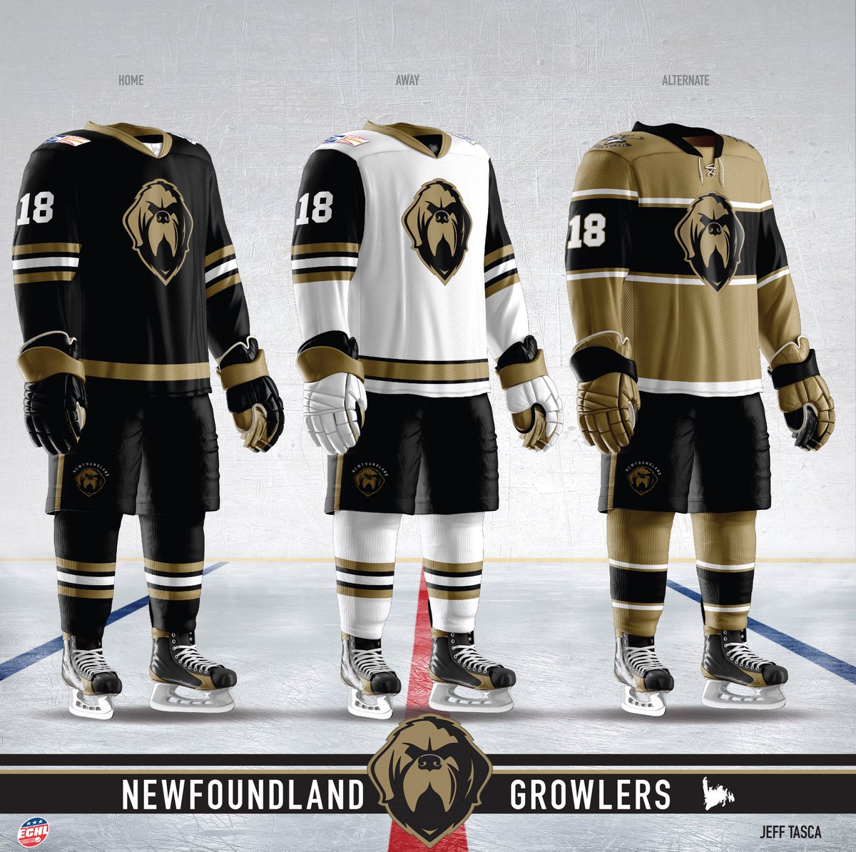 Jeff on Twitter: "The Newfoundland Growlers set. Now with ...