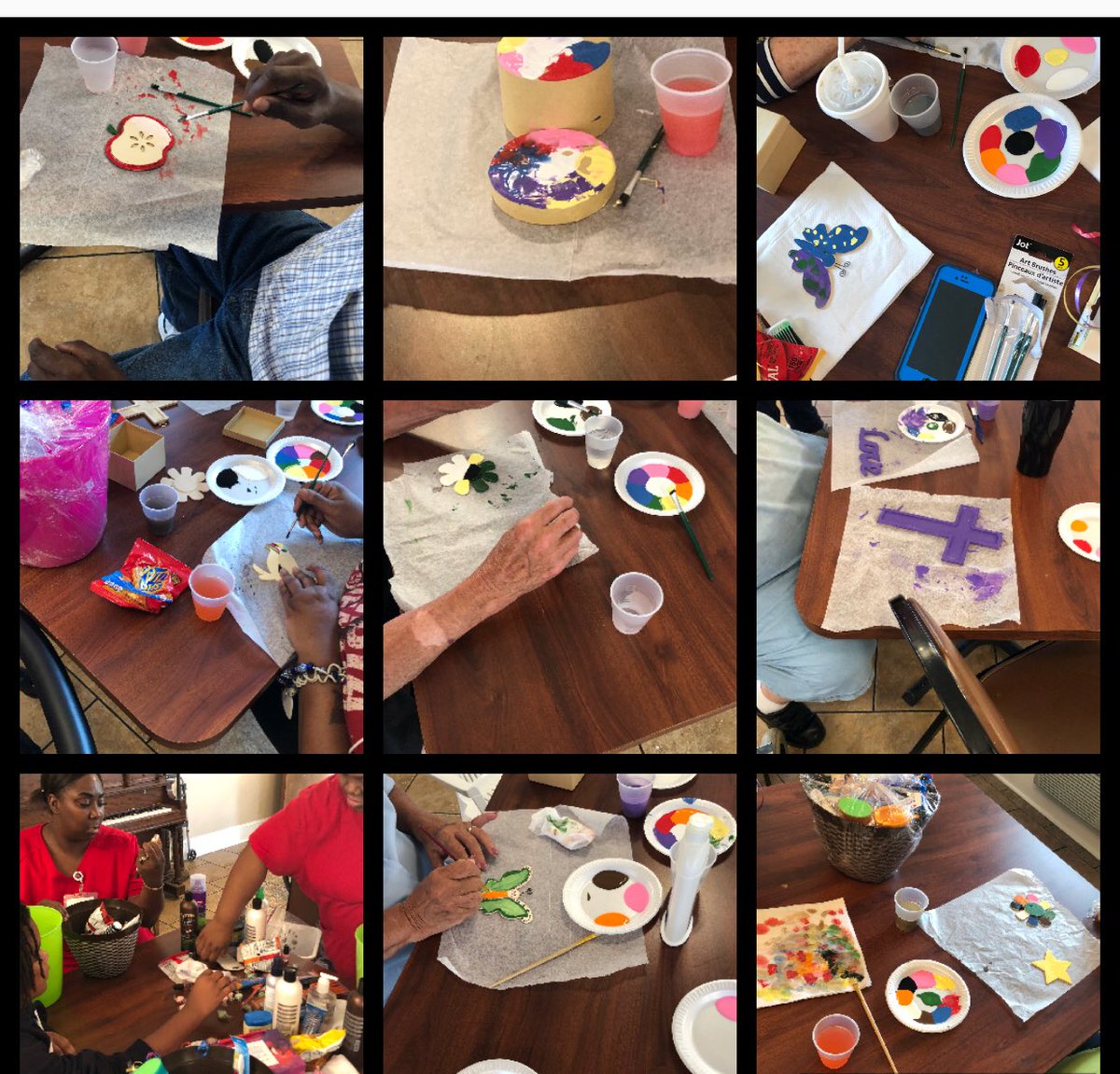 FPeople2018's tweet photo. #Forthepeople2018 We gave our car packages and did a paint project with the elderly 💚🙏🏽🤞🏾 https://t.co/ITsi9OH5sZ