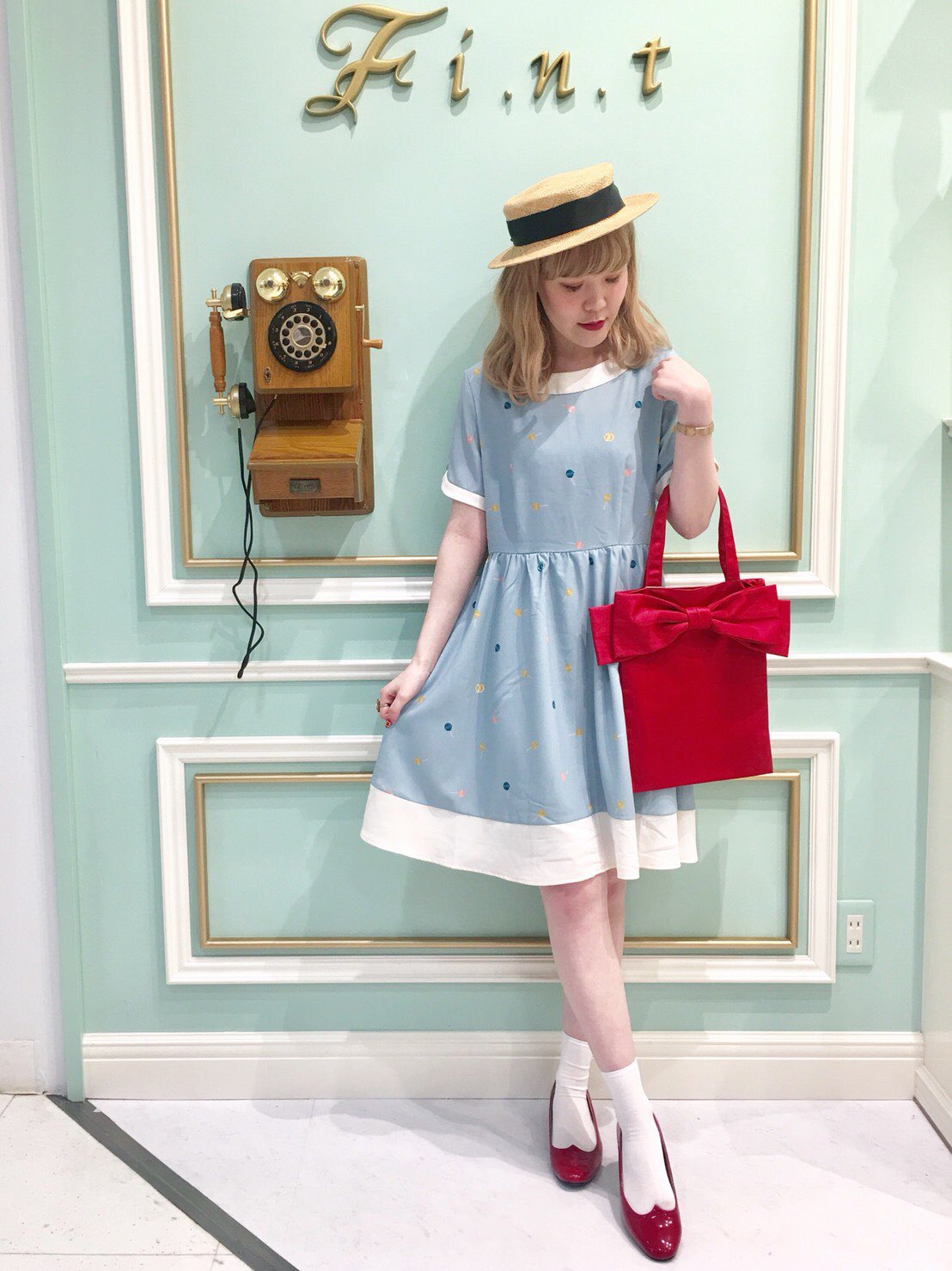 F I N T ラフォーレ原宿店 A Twitter New Arrival キャンディドット柄ワンピース 8 800 Tax Cream Light Blue 中にはfintのロゴが 是非 探してみてくださいね Fint フィント 新作 ラフォーレ ラフォーレ原宿 原宿 ワンピース T Co F I N T ラフォーレ原宿店 A Twitter New Arrival キャンディドット柄ワンピース 8 800 Tax Cream Light Blue 中にはfintのロゴが 是非 探してみてくださいね Fint フィント 新作 ラフォーレ ラフォーレ原宿 原宿 ワンピース T Co