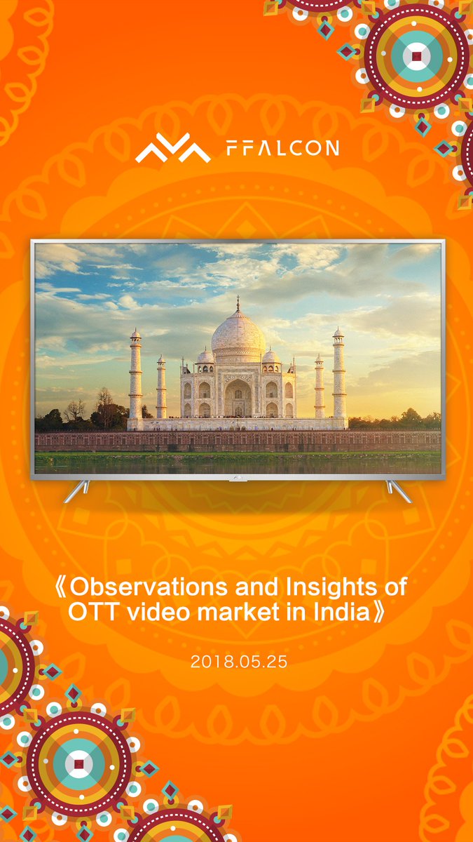 FFALCON_Global's tweet photo. On April 26th, the global leading TV brand TCL launched a new brand iFFALCON in India. One of the products, the 55” 4K Android TV 55K2A was sold out within two minutes in the first round sale. Tomorrow we will publish “Observations and Insights of OTT Video Market in India”. https://t.co/F9DnnjX8zg