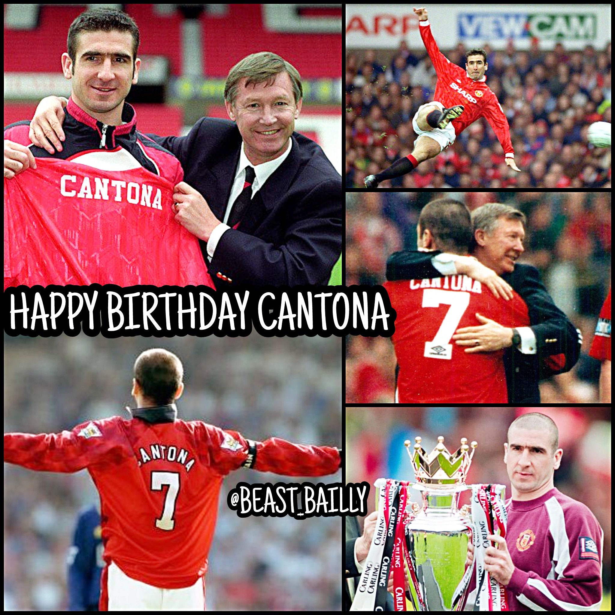 Happy 52nd Birthday, Eric Cantona!   