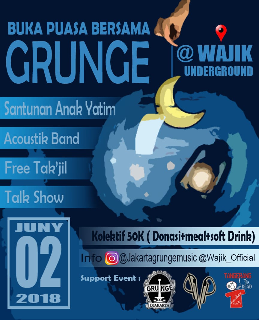 Mari berbagi dan terus sambung silaturahmi 🙏🙏🙏
Sabtu 02 juni 2018 @waroeng_cemal_cemil_wajik pondok aren 
Start on 17.00 wib 

50K for include donasi+meal+softdrink 
Via TF  Rek.Bca 4280002211 a/n ayub suhardi