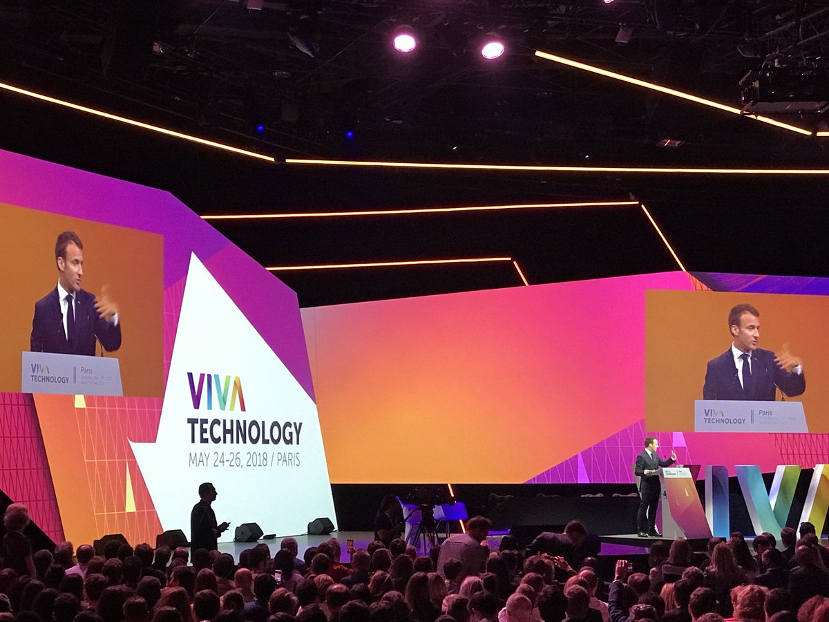 Vincent MONTET (@vincentmontet) on Twitter photo #mbadmb #Vivatech #AI <a href="/EmmanuelMacron/">Emmanuel Macron</a> I do believe in #AI and #Data but we must build a smart regulation ! -#TechForGood #mbadmb #Vivatech #AI <a href="/EmmanuelMacron/">Emmanuel Macron</a> I do believe in #AI and #Data but we must build a smart regulation ! -#TechForGood
