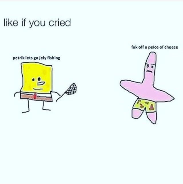 thecomedy15's tweet photo. So sad.. #spongebobmemes https://t.co/tdTGVbacrQ