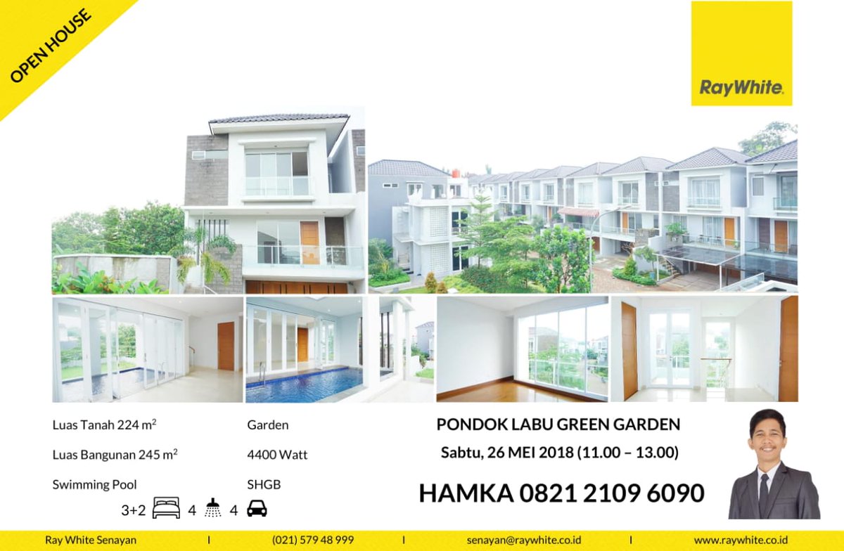 raywhitesenayan's tweet photo. #raywhitesenayan #raywhiteindonesia #raywhitegroup #agentproperty #jualrumah #arebi #realestateagent #rumahdijual #marketing #jualbeli #jualsewa #rumah #apartemen #rumahdisewa #jualapartemen #sewaapartemen  #openhouse #senayan #patalsenayan #Kweni #lapanganbola #srengseng https://t.co/JK8HnnKiki