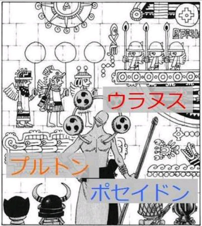 ワンピース 古代兵器まとめ ウラヌス プルトン ポセイドンの正体とは Selvy