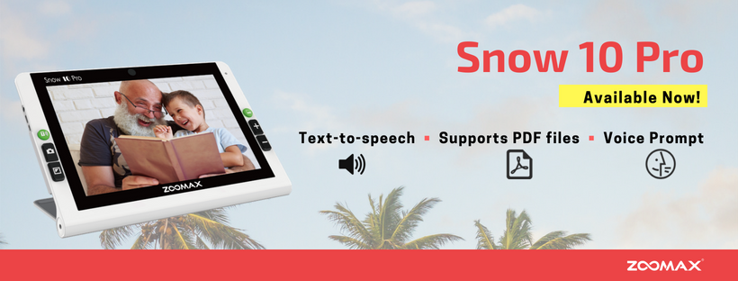 ZoomaxMarketing's tweet image. Rleased at CSUN expo 2018, the Zoomax Snow 10 Pro is now officially ready to ship!  Please drop a line if you want a demo.