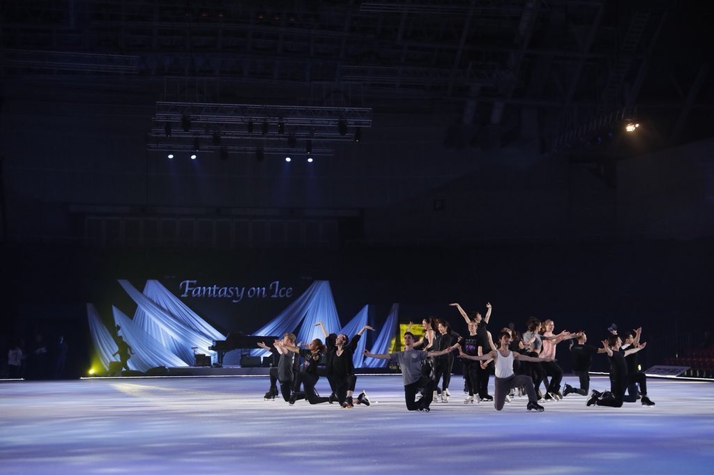 rehearsal di FAoI Yuzuru Hanyu