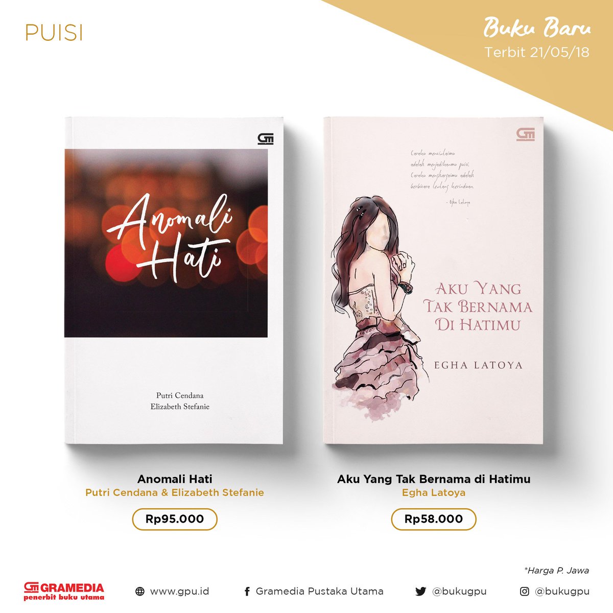 GramediaPustakaUtama On Twitter Suka Kata Kata Indah Dua Buku Ini
