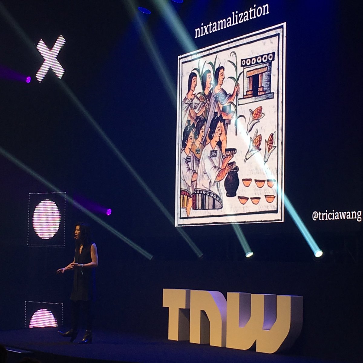 Once it was about corn, now it’s about #bigdata #thickdata #usercentricmarketing #TNW18 <a href="/triciawang/">Tricia Wang</a>