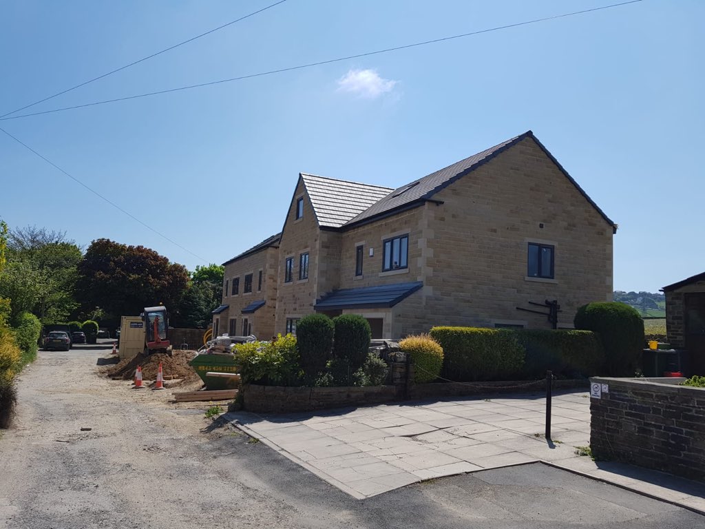 YNubuilds's tweet photo. Our site in Bradford is almost complete and it is looking great! #property #Construction https://t.co/HT40coNENo