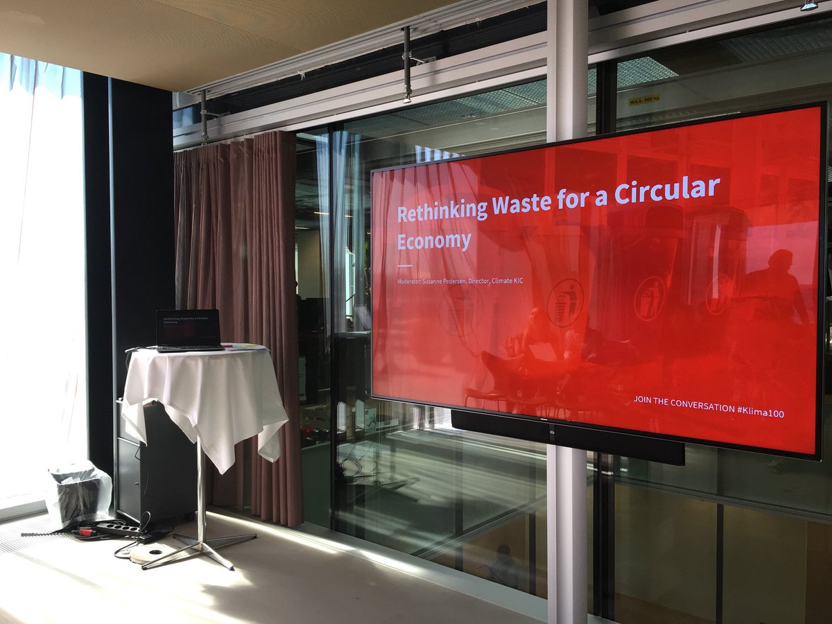 CKICNordic's tweet image. Full  house for @ClimateSusanne’s workshop on #circulareconomy at the #klima100 🤗 #ncew2018