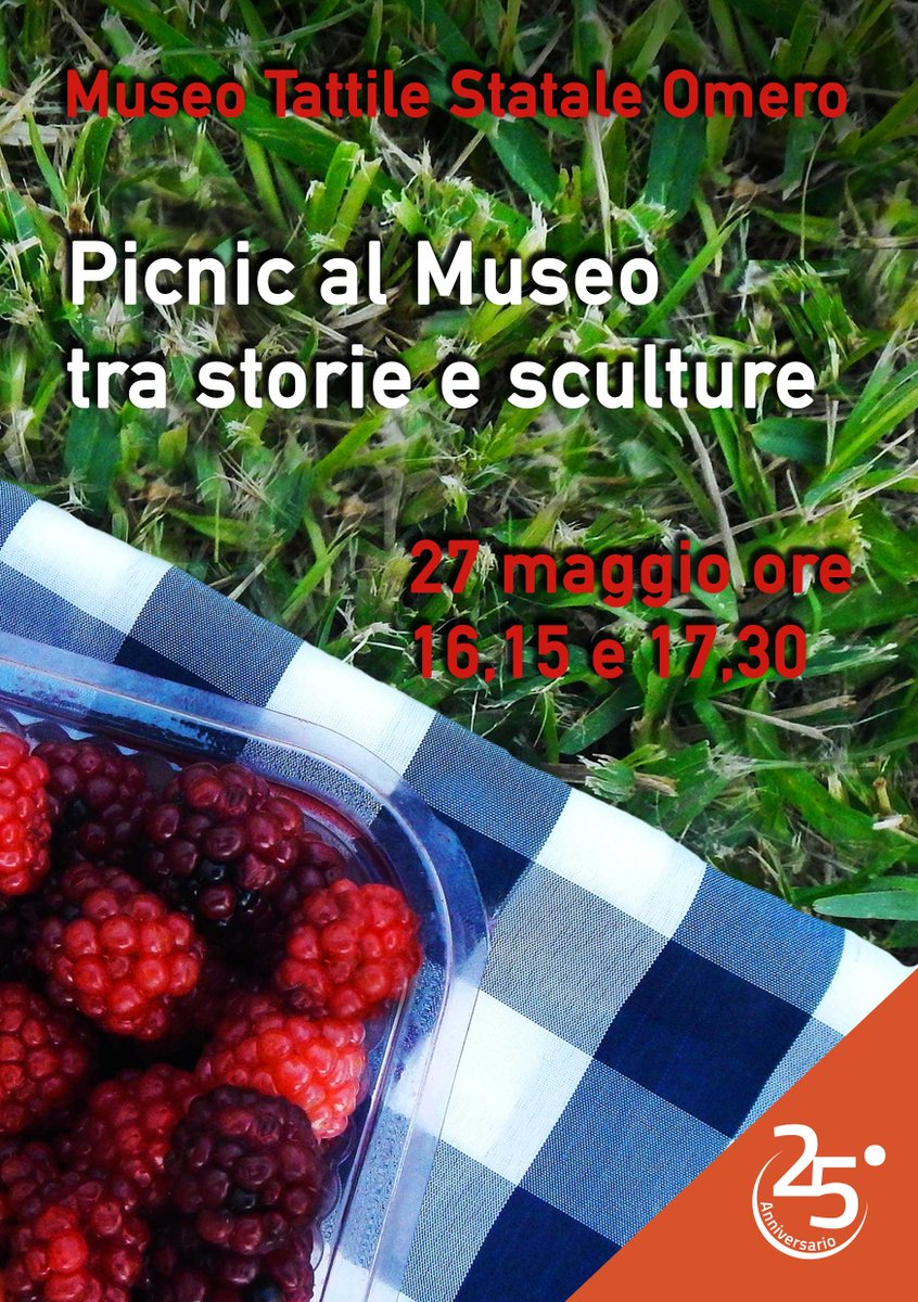 MuseoOmero's tweet photo. #29maggio PICNIC al Museo🍽️tra storie e sculture! Tu porta la coperta al resto pensiamo noi, non mancare! Il menu prevede per ciascun partecipante: pizza, ciambellone, acqua, succo di frutta. Prenotazione obbligatoria 0712811935 didattica@museoomero.it https://t.co/LLNuUukqd3 https://t.co/xwHsbkhvy2