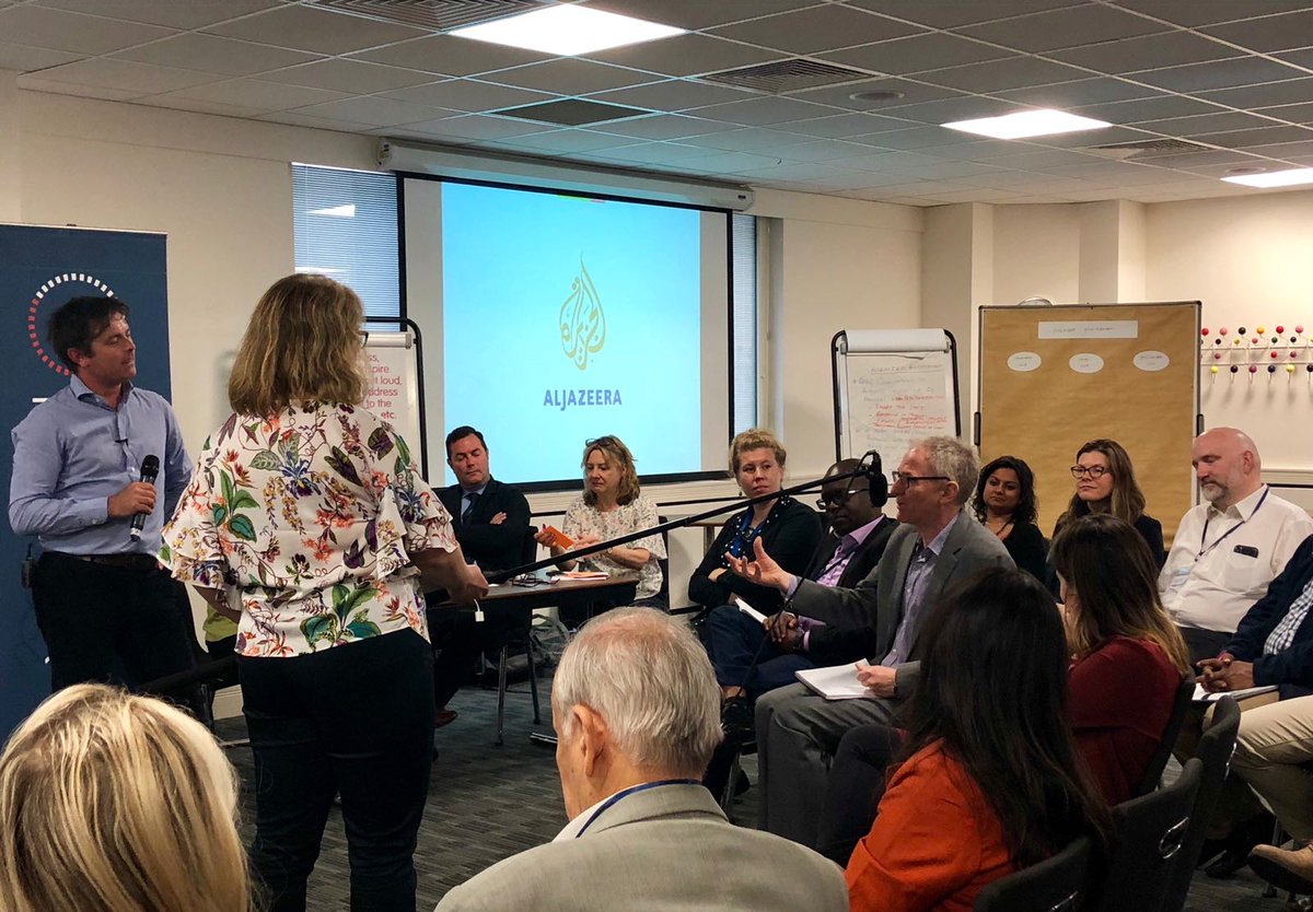 StartNetwork's tweet photo. That was a simulation of an interview duscussing what stage our members expect to be at in 2020 with their membership with @StartNetwork. #Localisation #GranBargain #StartForChange #StartEvolves #Hubs #Innovation #Decentralised https://t.co/yT9Acz6zY2
