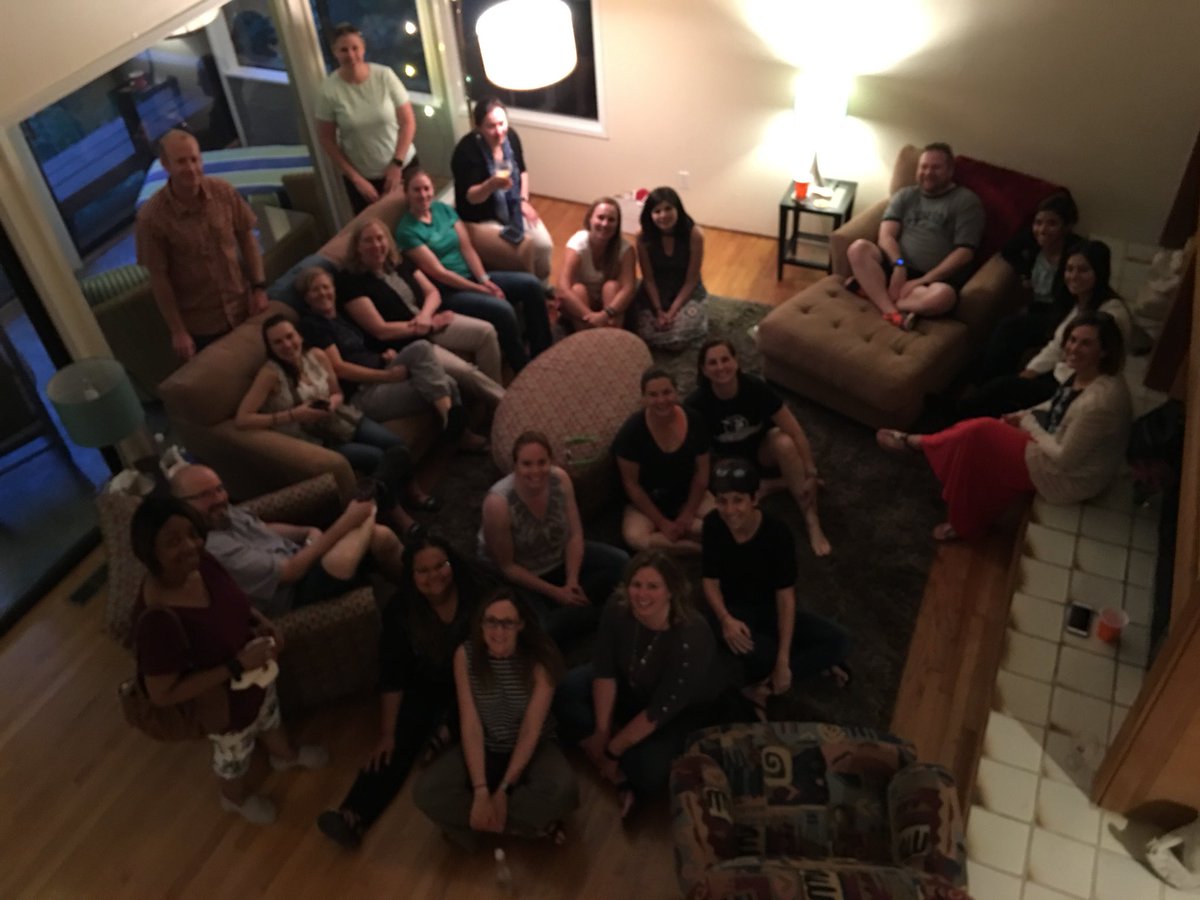 MariekeVPC's tweet photo. 18 online and 2 in person Clemson PhD RT students in the house for residency week! Go tigers! https://t.co/nB4fHbgMVa