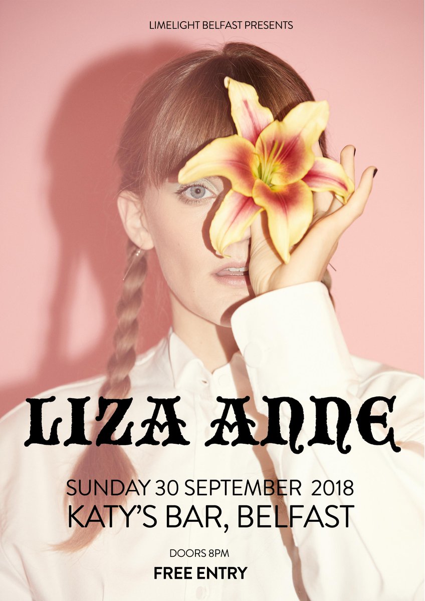 🚨JUST ANNOUNCED🚨

<a href="/lizaannemusic/">liza</a> performing <a href="/KatysBar/">Katy's Bar</a> - Sun 30 Sept
FREE SHOW 

18+ only / Doors 8pm