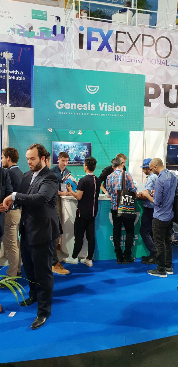 genesis_vision's tweet photo. Today is the last day of #IFXExpo. We'll post a detailed report when our team is back! 
$GVT #forex #crypto #trading https://t.co/jjdkzLT4Gt