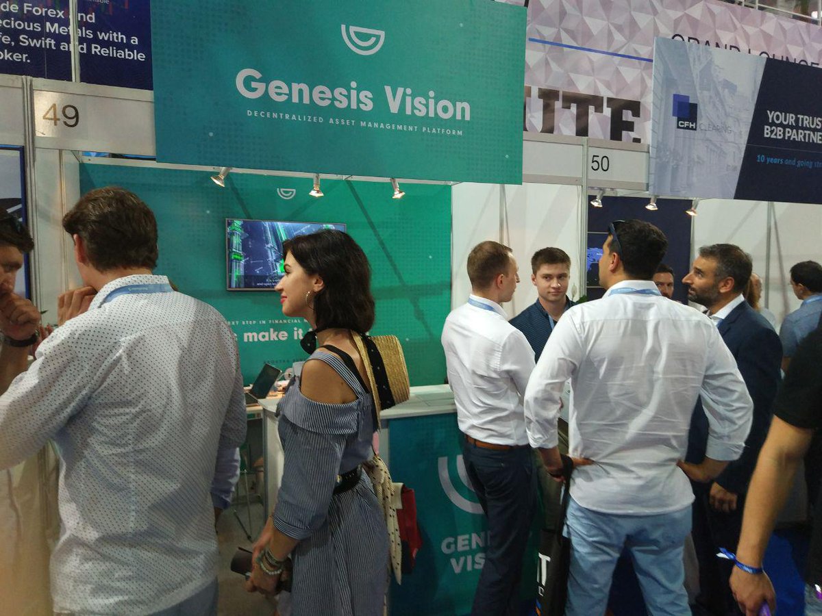 genesis_vision's tweet photo. Today is the last day of #IFXExpo. We'll post a detailed report when our team is back! 
$GVT #forex #crypto #trading https://t.co/jjdkzLT4Gt