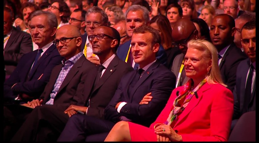LEPELTIERCA's tweet photo. #VivaTech #VivaTech2018 Ouverture du Salon avec le #President #Emmanuel @EmmanuelMacron  et #IBM #CEO #Ginnyrometty @IBM_France Annonce de la Creation d'emploi en #France https://t.co/pkWXB73uvX
