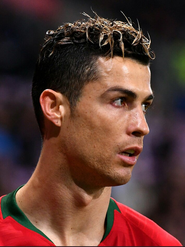 Download free HD wallpaper from above link christianoronaldo football  man head face  Cristiano ronaldo haircut Ronaldo haircut Cristiano ronaldo  hairstyle