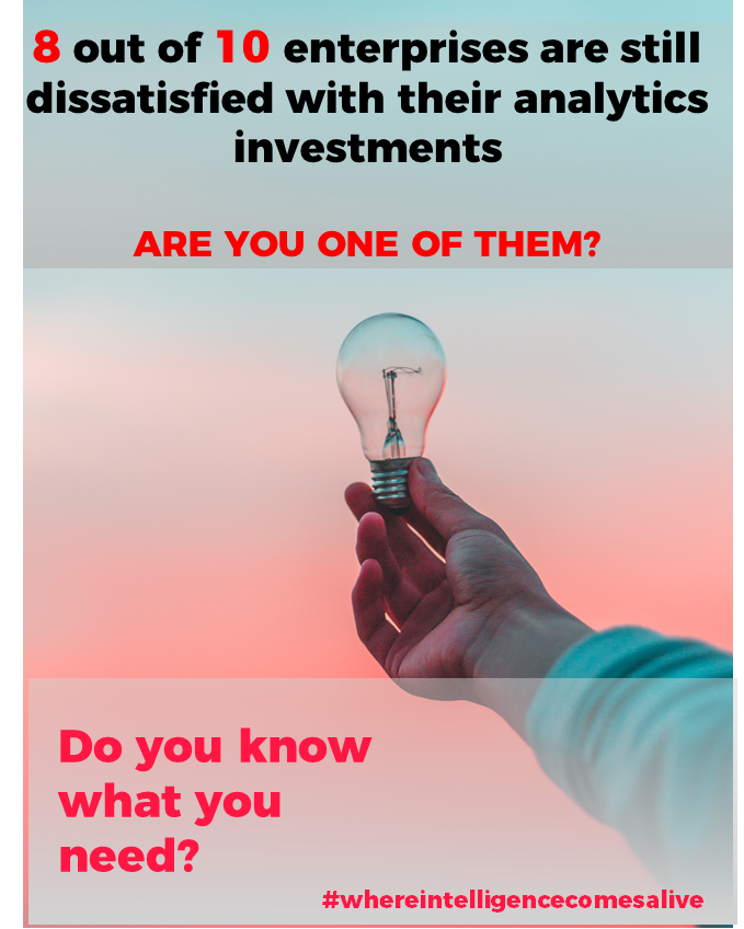 Lymbyc's tweet photo. Many companies are struggling to develop the #talent, #businessprocesses, and organizational muscle to capture real #value from #analytics. Do you know what you need? #whereintelligencecomesalive #AI #ML #worldsfirstvirtualanalyst #analytics2030 #DataScience https://t.co/XvcGx2Ep2i