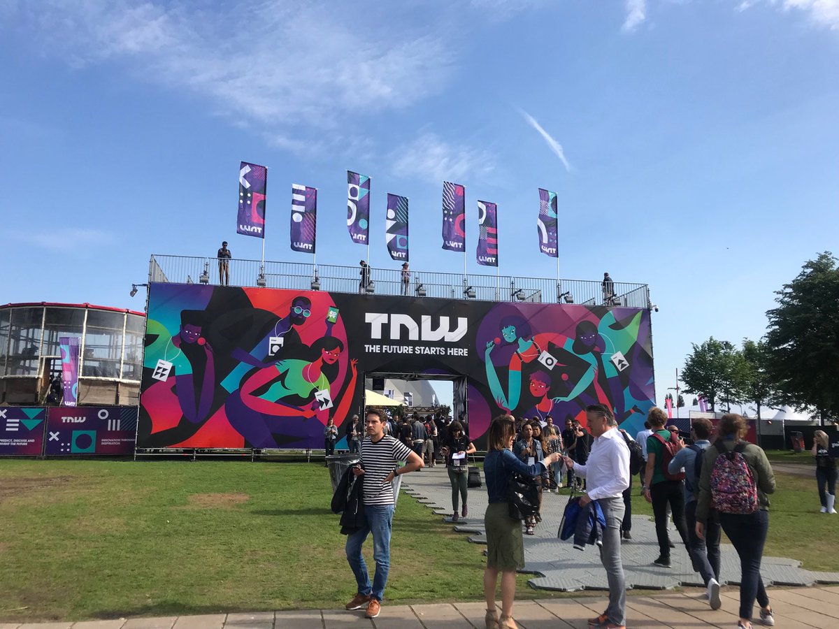 sassyTinATL's tweet photo. The @oraclesca team is in #AMS this week #TNW2018. Come see us and our startups! @igeolise @BotSupplyHQ @cashbycycling https://t.co/fhTIZk4Jin