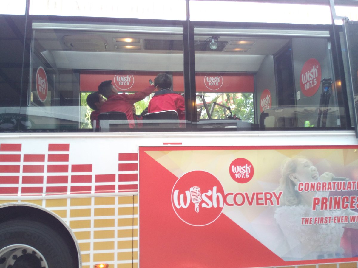 AlwaysWithTOP's tweet photo. @toponeproject on the @Wish1075 Road Show Bus ATM
#TOPonWish1075 https://t.co/hwXFn8XxmX