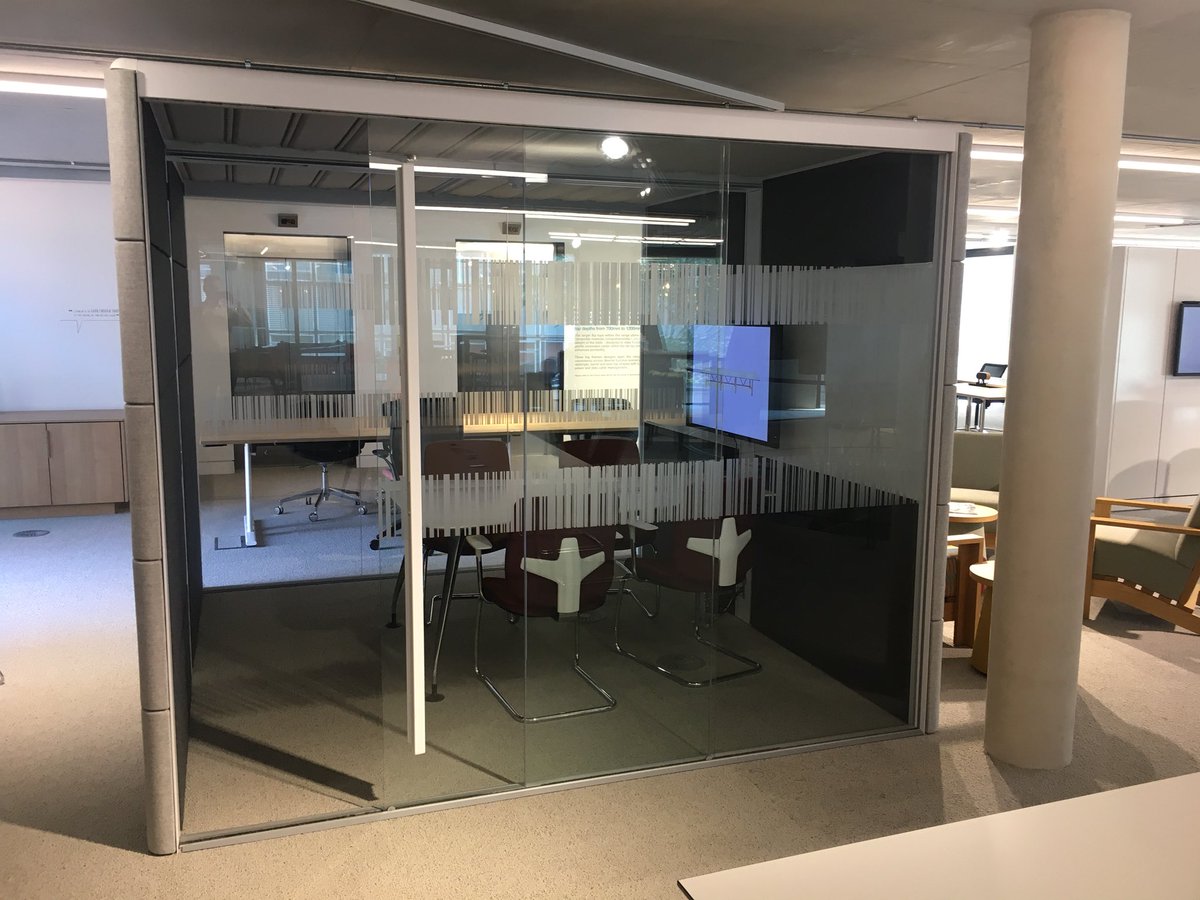tomsquirel's tweet photo. The @Orangebox_Ltd pod need one in our Leeds office ASAP peace and quiet @bowmanrileyarch @CDWfestival https://t.co/nQQCyhUrwy
