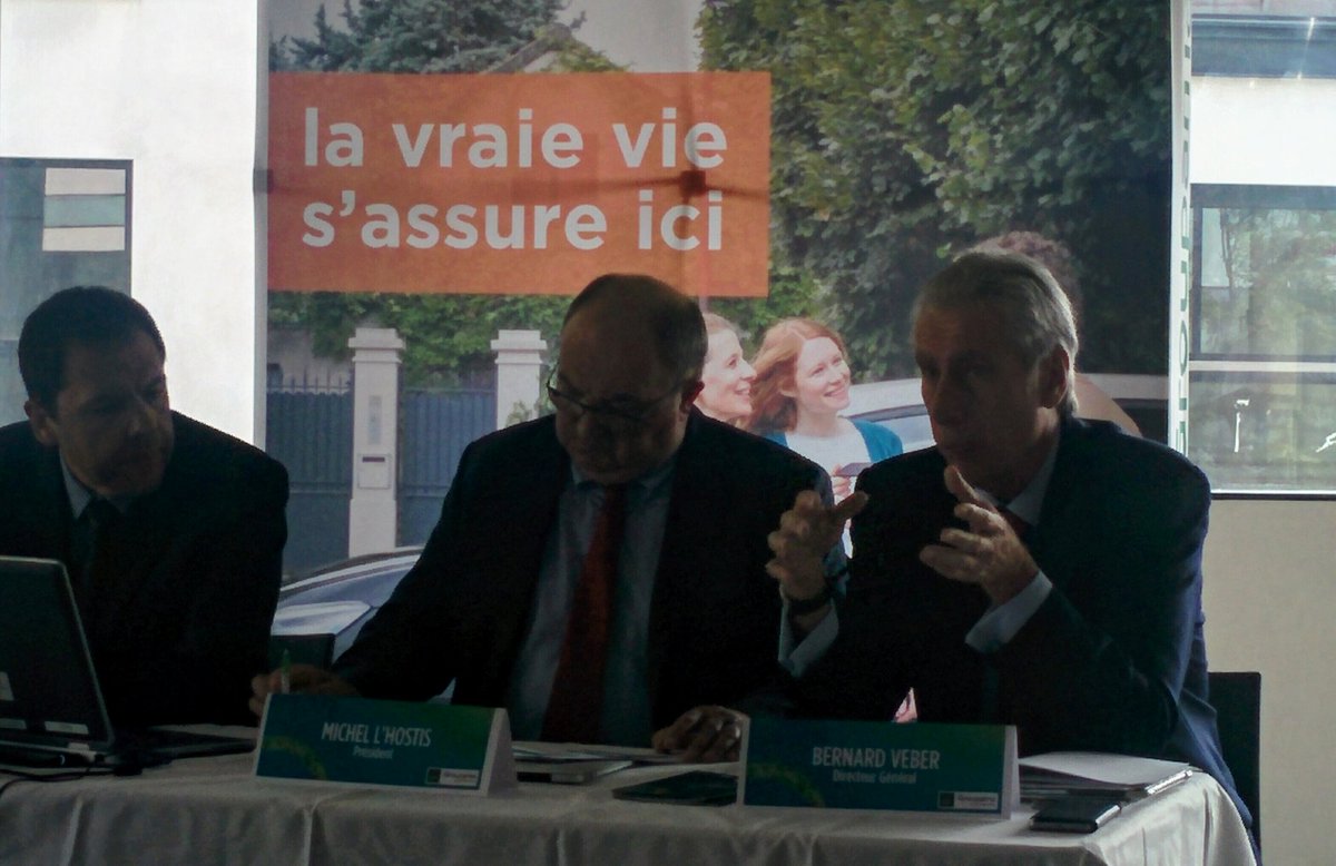 GroupamaLB's tweet photo. "La particularité de notre modèle mutualiste : 90% de notre CA est réinvestit dans #economielocale" B. Veber https://t.co/ovK3yHl98g