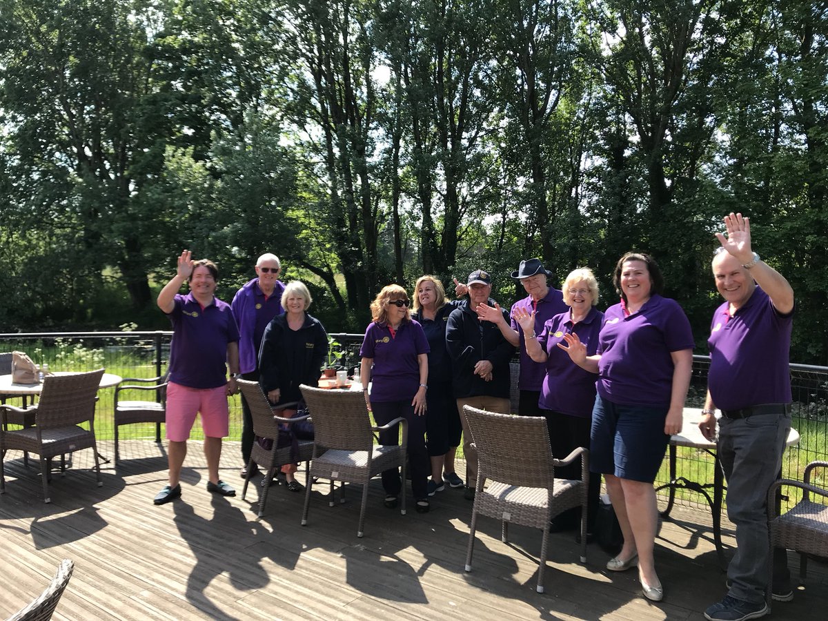 RotaryinDover's tweet image. #rotarygrandtour catch up at @BartonGrange_GC with @rotarysxvale and #rochester #rotary clubs